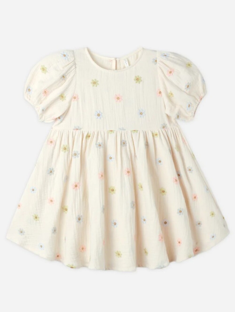 Rylee + Cru | Marley Dress Embroidered Daisies | 2-3Y